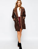Vero Moda Belted Drape Coat